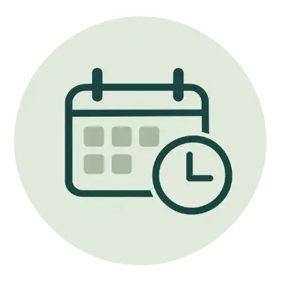Icona decorativa benefits psicologo online - Flessibilità